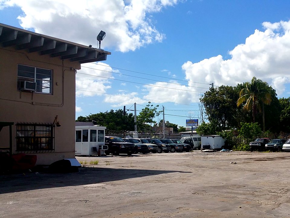 The GIA office building at the Miami yard